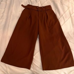 Vince rust color dress pants wide leg